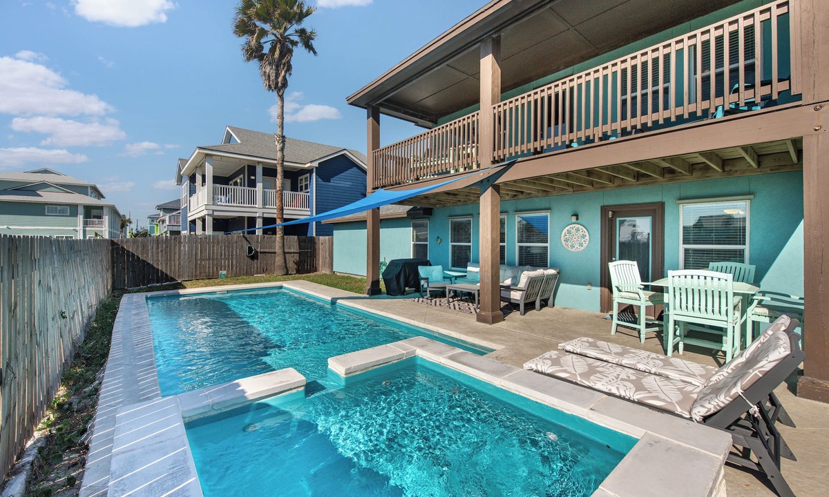 Safe Harbor House | Adorable 3br/2.5ba pet friendly home with a private pool and close proximity to