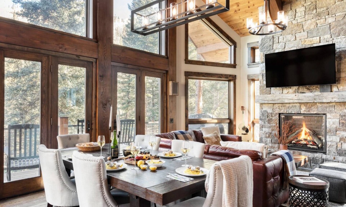 Mountain Village Cabin | Apex - Walk to Trails + Hot Tub | Sauna & Theater