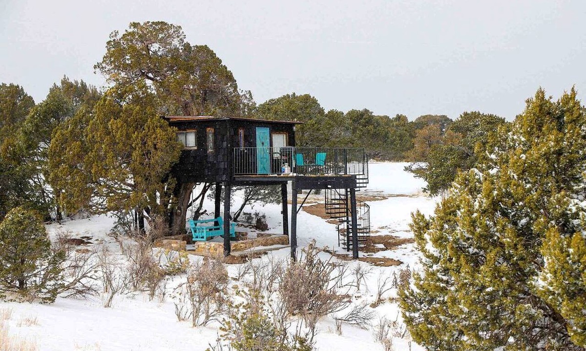 Nogal Cabin | Ashley's TreeHouse Near Lincoln National Forest, Nogal, NM