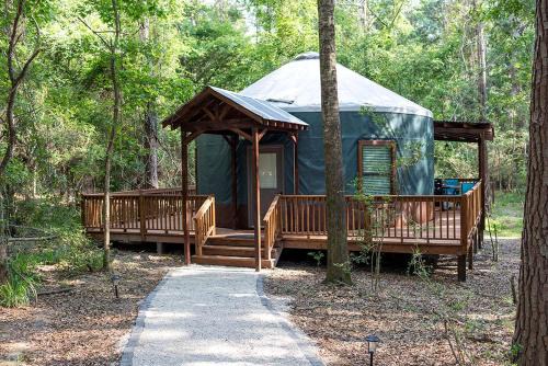 Livingston Other | Beautiful Yurt Rental with River Access in Livingston, for Amazing Glamping Escapes in Texas