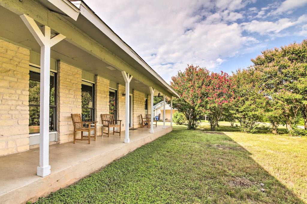 Jonestown House | Bright Jonestown Retreat w/Yard & Porch!
