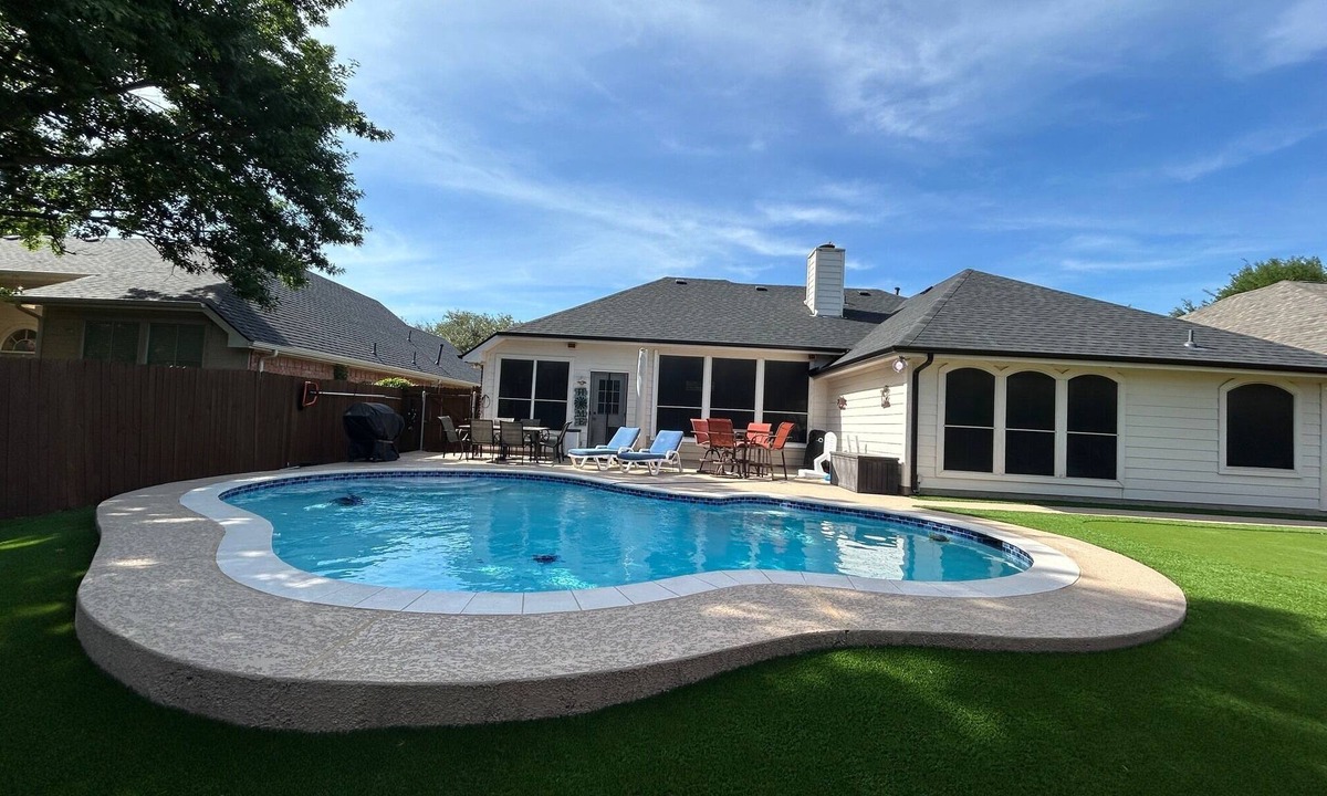 South Arlington House | Cozy 3-bedroom home w/Pool & Office. Near Dallas FIFA 2026