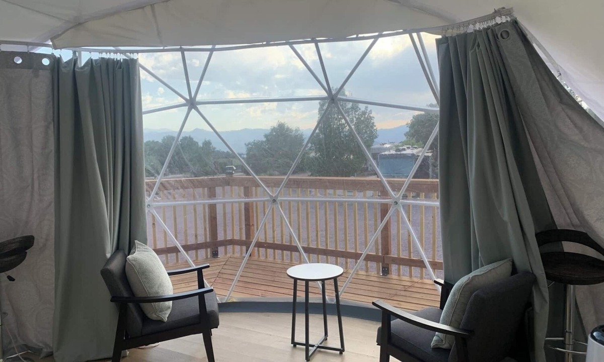 Canon City House | Experience Glamping in Dome Under Starry Skies | Perfect Romantic Getaway