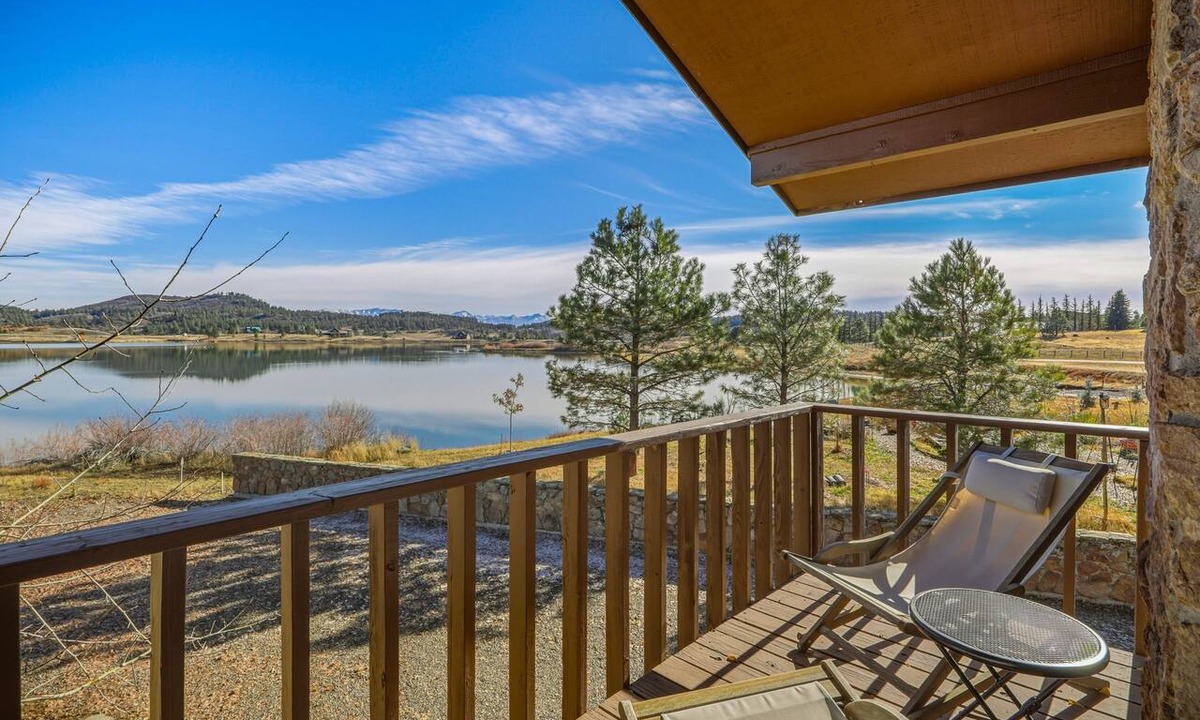 Lake Hatcher Park Condo | Experience the beauty of Pagosa Springs from this newly remodeled lakefront getaway in Lake Hatcher Park. Wake up to stunning mountain views, unwind by the water, and savor the tranquility of lakeside living with all the comforts of home.
