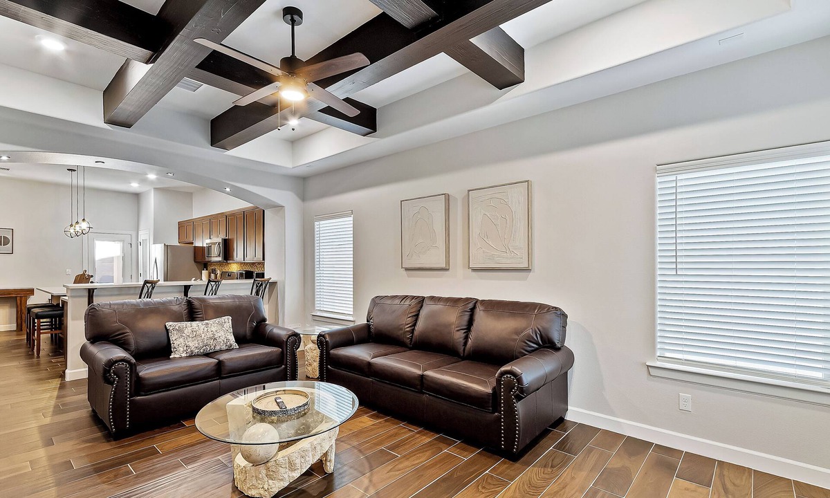 Socorro House | It features cozy furnishings, modern amenities, and a warm, homey atmosphere.