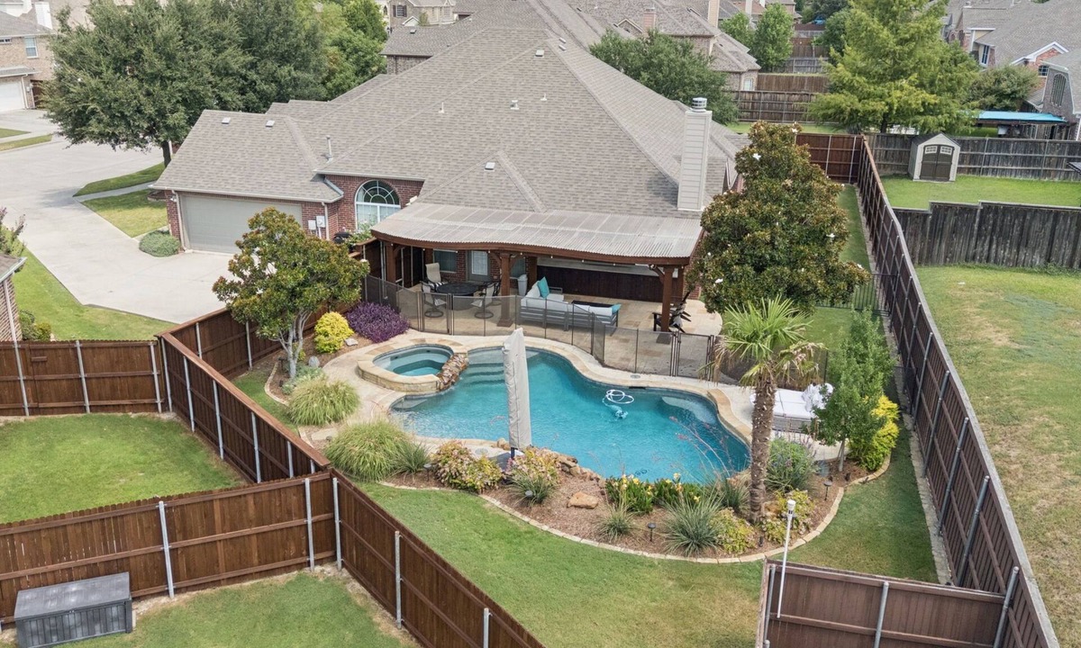 McKinney House | Luxury 4BR Smart Home w/Pool, Spa, Media Room & Pet-Friendly Yard
