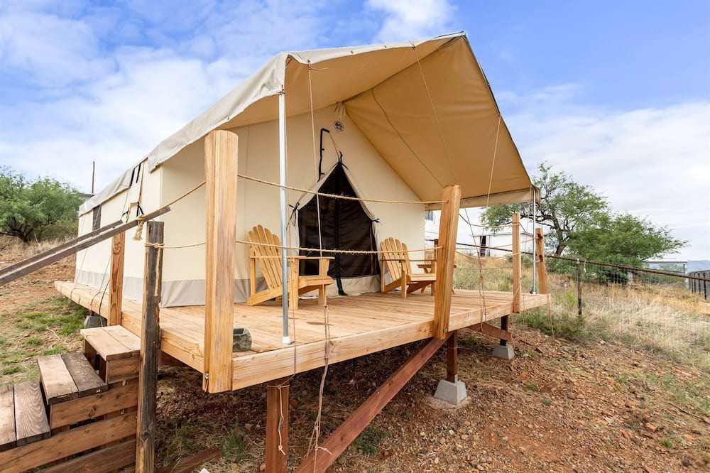 Tombstone House | Luxury Glamping Tent, Perfect for a Romantic Weekend in Tucson, Arizona