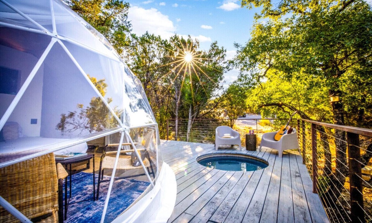 Oatmeal House | Morii : Luxury Glamping in Treetop Dome + Dip Pool