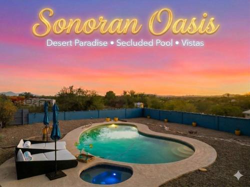 Tanuri Hills House | New Sonoran Oasis pool hot Tub Sleeps 12