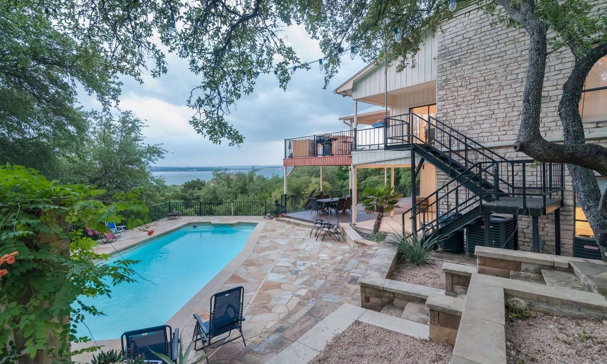 Comanche Trail House | Palatial Property Pairs Pool, Pickleball, Piano, Ping Pong, Hot Tub and Panoramic Views