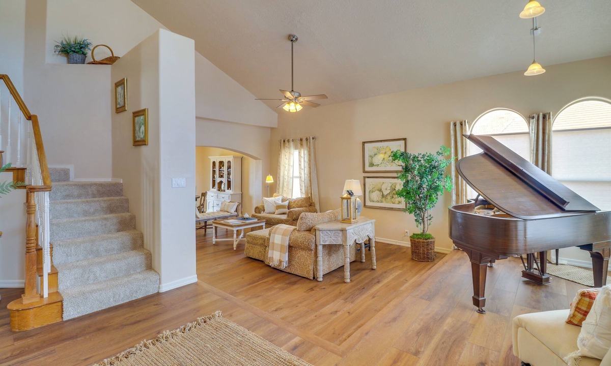 Rio Rancho House | Patio w/Tranquil Views! Home 14 Mi to Albuquerque