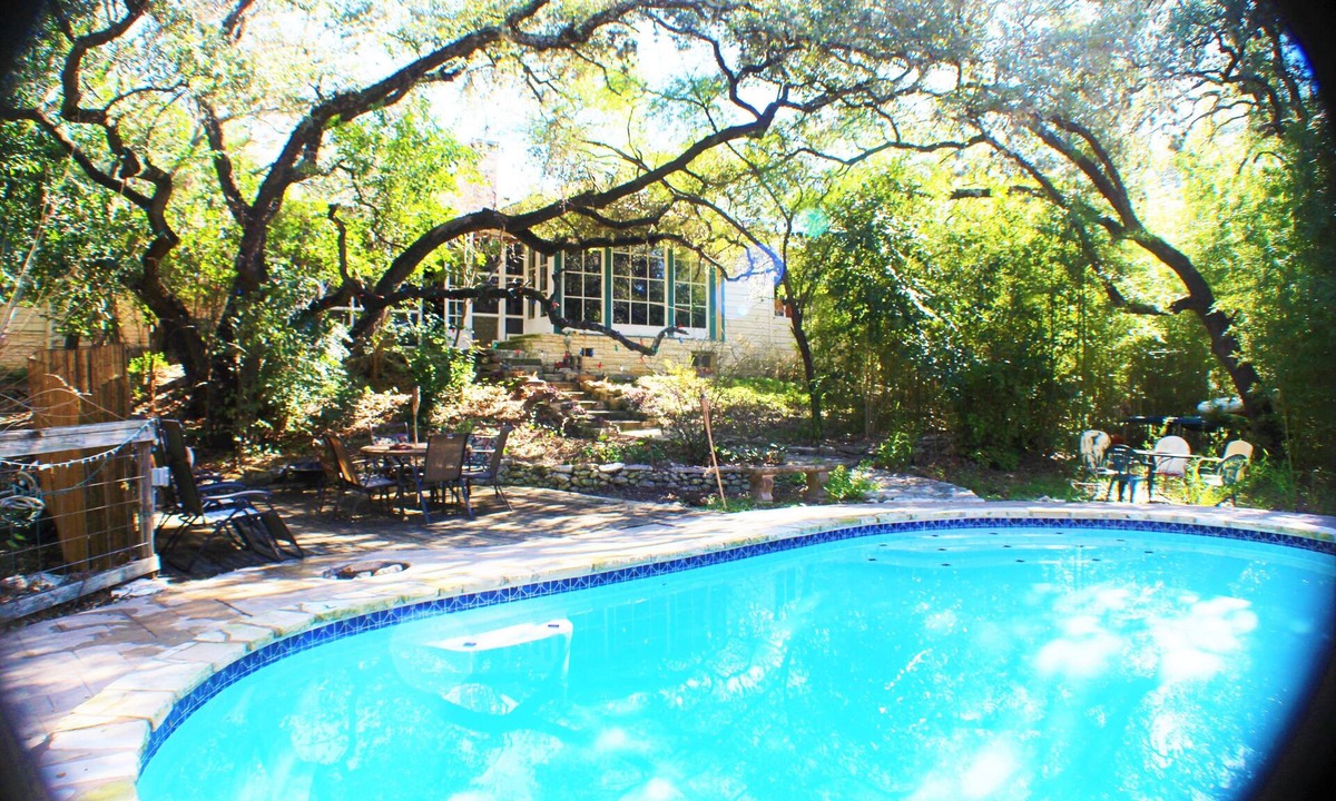 Tarrytown House | Rare Secluded 1940s Estate-Cool Blue Pool-Central location, by downtown, ACL, UT