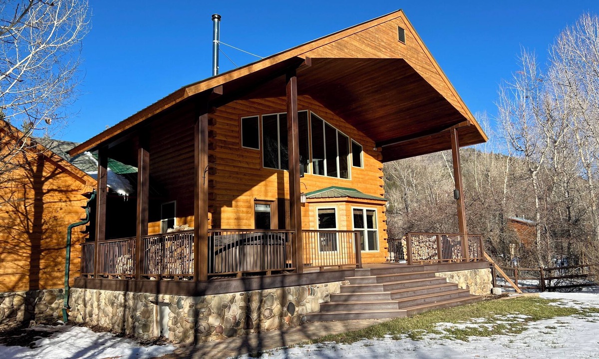 Dolores Cabin | Riverfront, 3 bedroom cabin with loft and every modern update!
