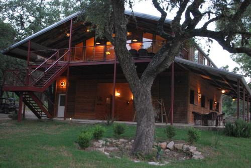 Pipe Creek House | Rockin' B Ranch Creek View Barndominium