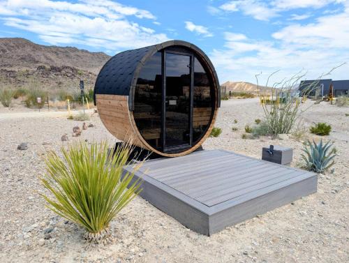 Study Butte-Terlingua House | Stardust Big Bend Luxury A-Frame#4 great views