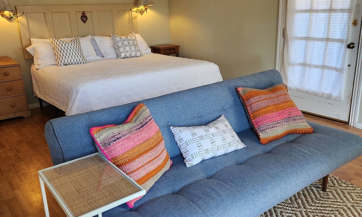 Fort Davis Apartment | The King Suite At Casa Hermosa, Gaze At Sleeping Lion Mountain From Your Porch!