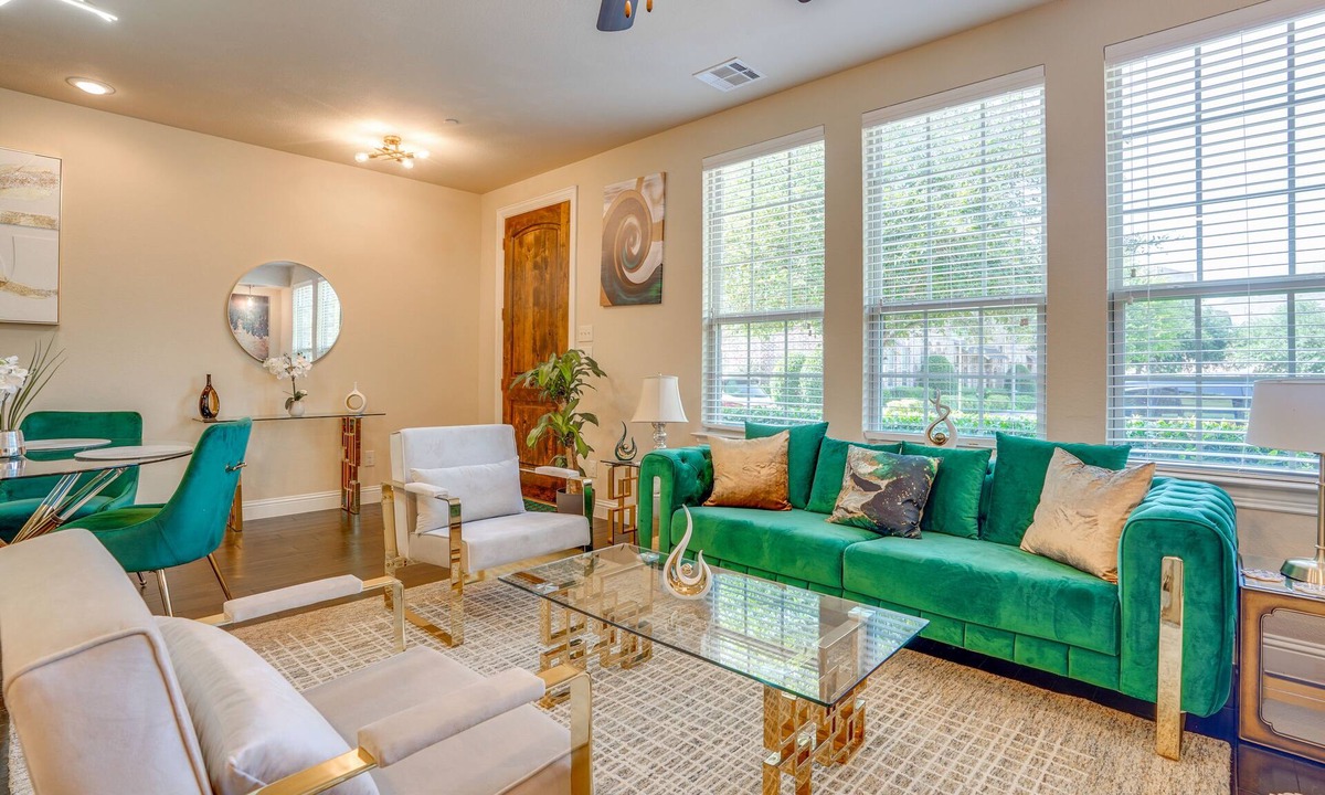 Legacy Town Center North House | The Luxury Stay Legacy West Upscale Zen Patio in Plano, Texas