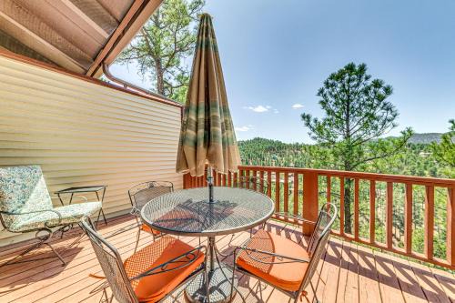 Ruidoso House | Walk to Dtwn Ruidoso: Mtn-View Condo w/Pool!