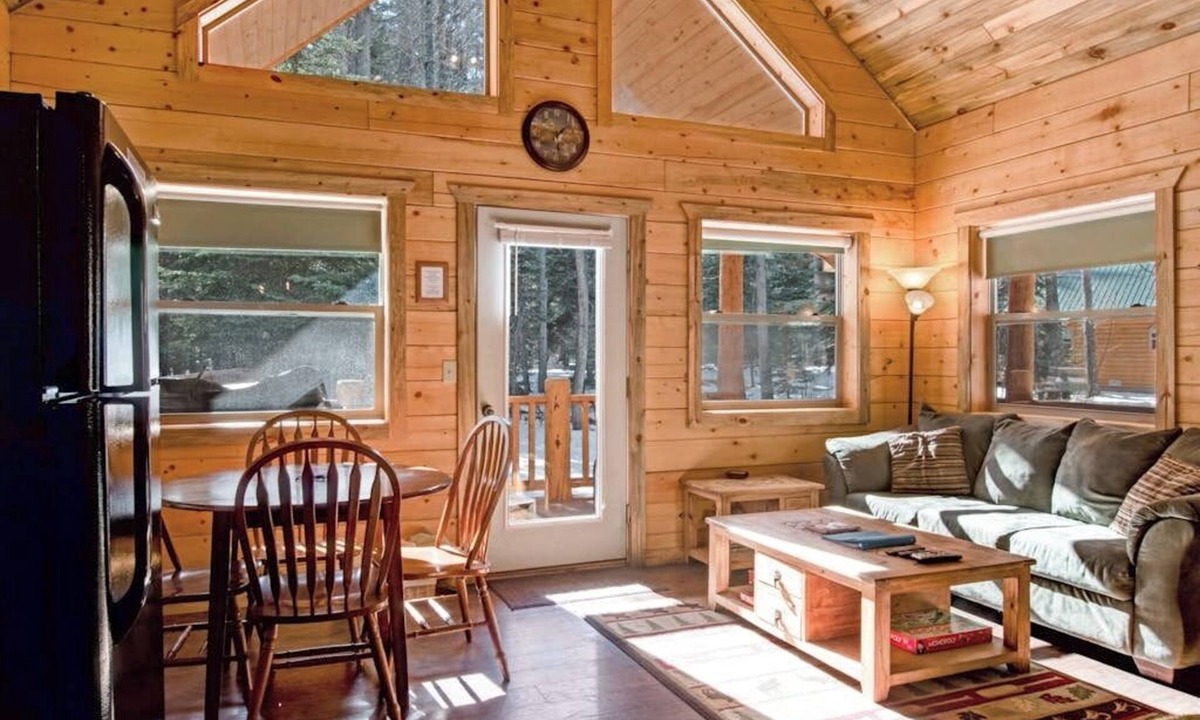 South Fork Cabin | Waterfront cabin with bridge, private hot tub, & WiFi - near National Forest