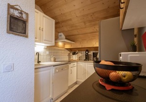 3rd floor, balcony, parking, tv, ski locker, 52m², Valloire in Valloire
