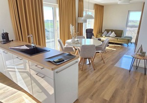 49.6.S Blinkfüer - Modern, high-quality vacation apartment, sauna, fireplace, large balcony in Wangerland
