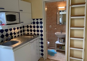 Convenient studio steps from the beach - 2 guests in Cabourg