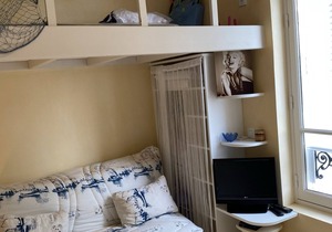 Convenient studio steps from the beach - 2 guests in Cabourg
