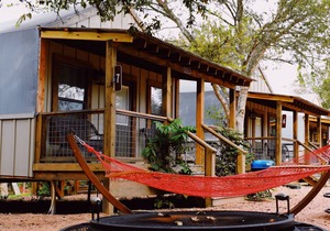 Waterfront Cabin at Son’s Geronimo – 25-acre nature resort on creek! - SG19