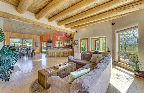 Arroyo Seco House | 10 Mi to Taos Ski Valley: Mtn-View Duplex w/Deck!