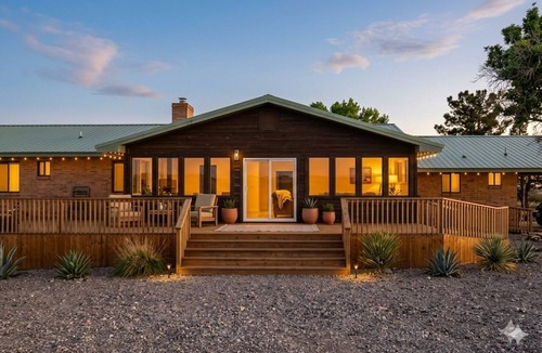 Truth or Consequences House | 15449 Hwy 187: Private 9-acre retreat with mountain views near T or C.