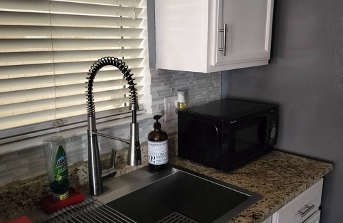 Biggs Field House | 3-bedroom home with AC refrigeration unit, WiFi, garage plus carport.