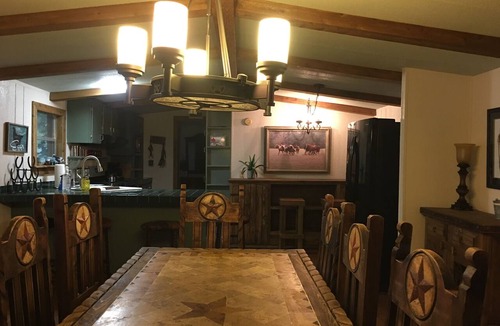 Plantersville Cabin | 3 guest house cabins on 100+ ACRE HORSE RANCH!/POOL/FISHING LAKE!