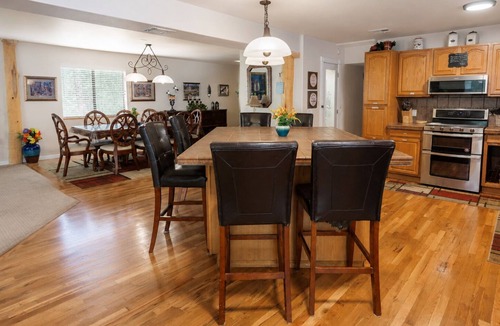 Cloudcroft Ski Chalet | 5BR Chalet: Panoramic Views & Game Room