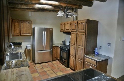 Historic Eastside House | Adobe home with view in Historic Eastside near Canyon Rd