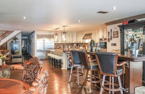 Quinlan House | Amazing lakefront home with custom boat dock!