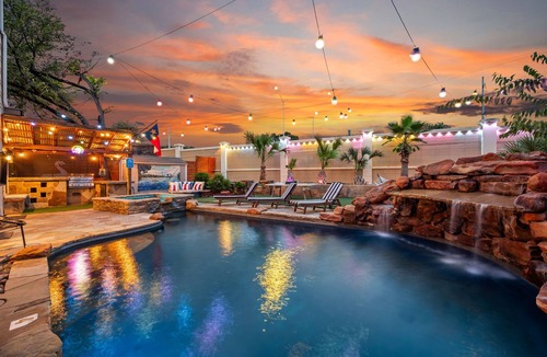 Old Enfield House | ATX Oasis! 3-Story Home w/Heated Pool, Spa & Outdoor Fun - Close to downtown