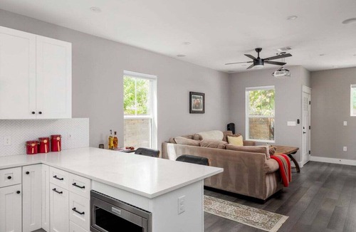 MLK House | Austin In the Green - Modern East Austin Bungalow with Backyard & Grill