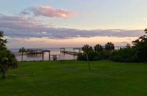 Lake Charles House | Beautiful Calcasieu Lake Views from Old Settlement in Big Lake, Louisiana