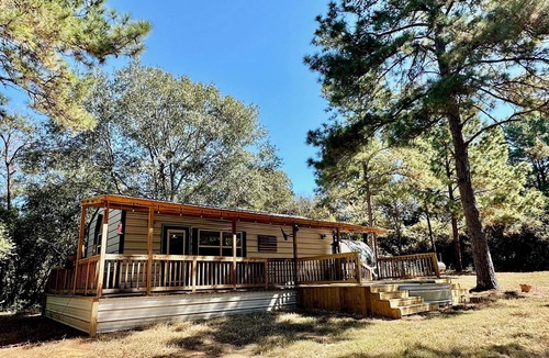 Navasota Cabin | Beautiful cozy cabin on 5 secluded acres in Navasota, TX.
