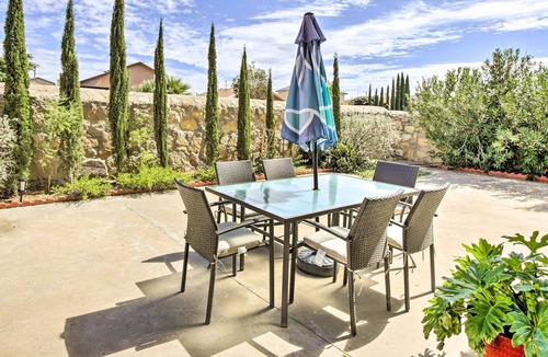 Biggs Field House | Beautiful El Paso Retreat: 16 Mi to Downtown!