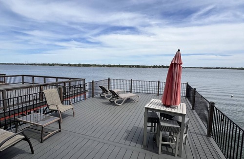 Granbury Ski Chalet | Beautiful Lake Views in this 2 story Chalet with Boat Slip!