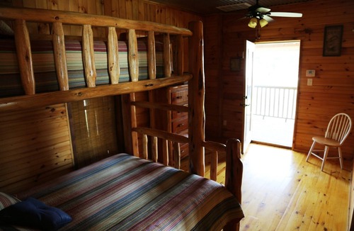 Quinlan Cabin | Beautiful Waterfront Lodge on Ranch with Pool - 45 Miles from Dallas