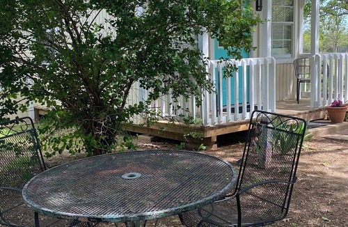 Glen Rose Cabin | Beulah Jane Cabin Quiet Country Retreat Among the Trees on working farm