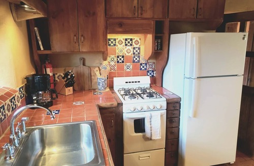 Historic Eastside House | Canyon Getaway- Courtyard -Canyon Rd & Plaza -1BR