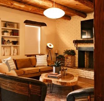 Nogal House | Casita Mistica A Southwest Adobe Field Home
