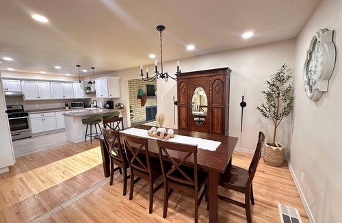 Farmington House | Clean & comfy stay! Hot tub nights included!