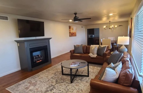 Seymour House | Country 3-bedroom/2 bathroom house with central heat/ac; WiFi