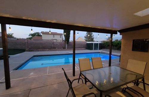 Rio Rancho House | Cozy 3 Bedroom house with Pool Spa and Game Room