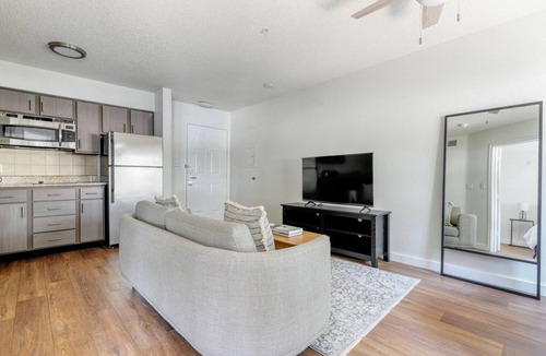 Gateway Apartment | Divine Gateway 1BR w/Gym, Pool, nr Stadium, by Blueground