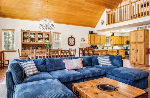 Angel Fire House | Dog Friendly w/Guesthouse, Deck w/Grill, Foosball, Trail Access, Kid's Playhouse